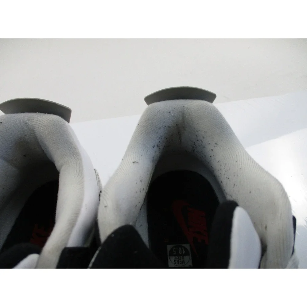 Jordan 4 Retro White Cement Mens 10.5 White Grey Speckled Basketball 840606-192